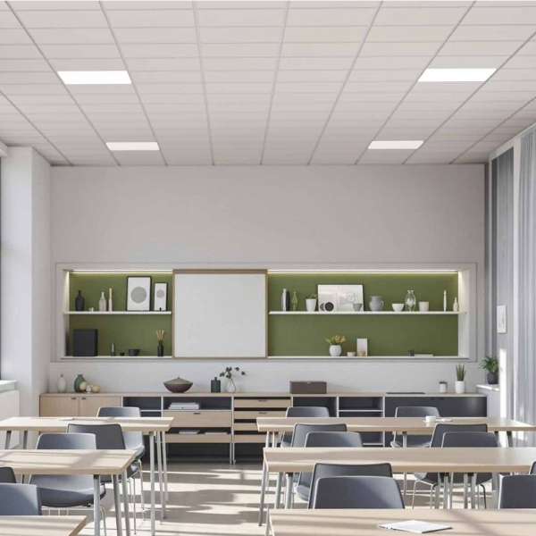 Dalle faux plafond 60 x 60 cm pour isolation acoustique - Tonga dB 41 A - ép. 38 mm