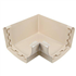 Angle intérieur à 90° Nicoll AEC38 à coller pour gouttière Ovation LG38 - Techtan Sable
