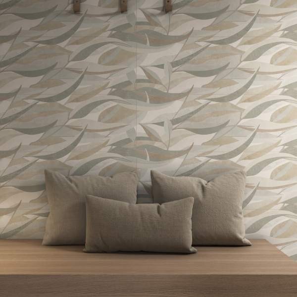 Carrelage en grès cérame effet ciment pour les murs intérieurs - Savannah Decor - 90 x 30 cm - ép. 8,5 mm