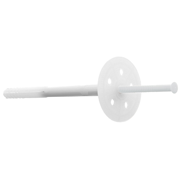 Cheville d'isolation à frapper ISO Spit avec clou plastique pour PSE et ITE - 10x60mm - 200 pièces