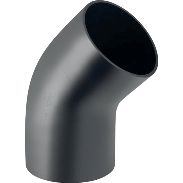 Coude Geberit PE: 45°, d=200mm