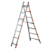 Échelle transformable 2 plans - Pronor Tubesca - Hauteur d'accès 4,70 m - Aluminium