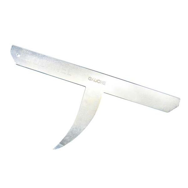 Enclume de couvreur-ardoisier pour taille à gauche - Acier forgé - Jouanel - Longueur 400 mm