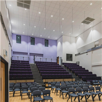 Dalle de plafond acoustique - Rockfon Blanka dB41 - bords droits - Blanc - 600 MM x 600 MM - ép.35 MM