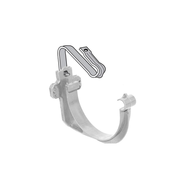 CROCHET 25 GRIS MONTE AVEC ETRIER