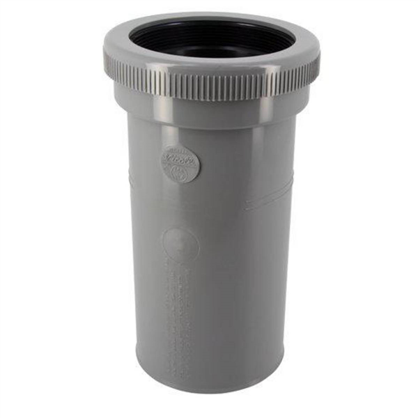 Manchette de réparation femelle-femelle Nicoll MTH227 en PVC gris - NF - diamètre 100 mm
