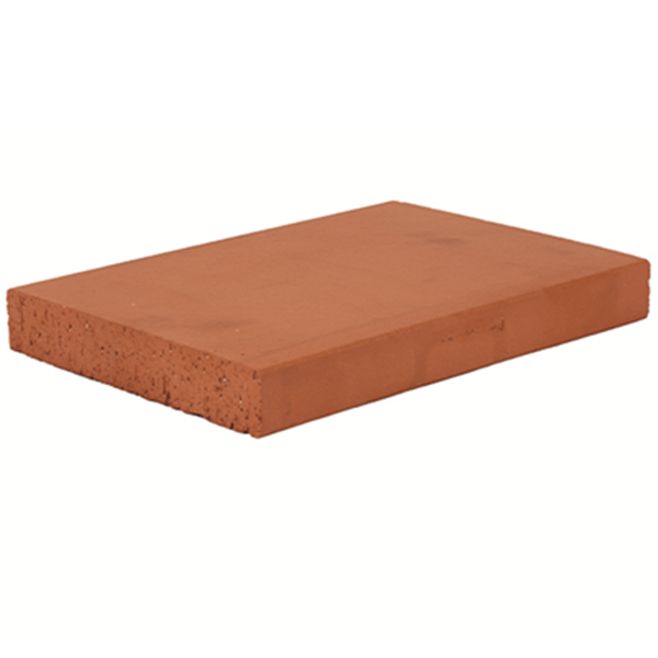 Carré plein en terre cuite Terreal CH06 - Rouge - 40,0 CM x 28,0 CM x 5,00 CM