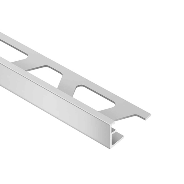 Baguette finition carrelage - protection et décoration des chants - Schlüter Schiene - Aluminium naturel mat - Haut. 11,0 MM x Long. 2,50 M