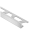 Baguette finition carrelage - protection et décoration des chants - Schlüter Schiene - Aluminium naturel mat - Haut. 11,0 MM x Long. 2,50 M