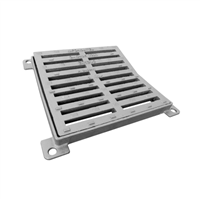 Grille concave carrée avec cadre C250 GAC60