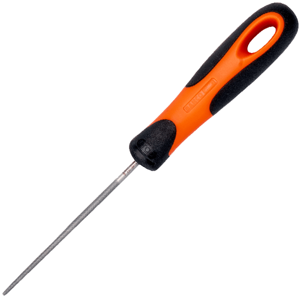 Lime ronde de mécanicien Ergo Bahco taille mi-douce longueur 250 mm