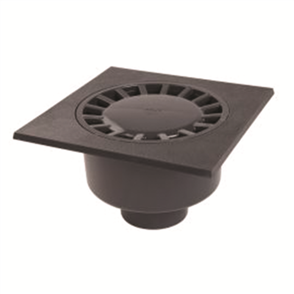Siphon de cour emboîture extérieure verticale PVC 30x30cm SC1110A