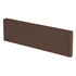 Plaquette de parement mural en terre cuite lisse Terreal Brun - 22 CM x 5 CM - épaisseur 14 MM