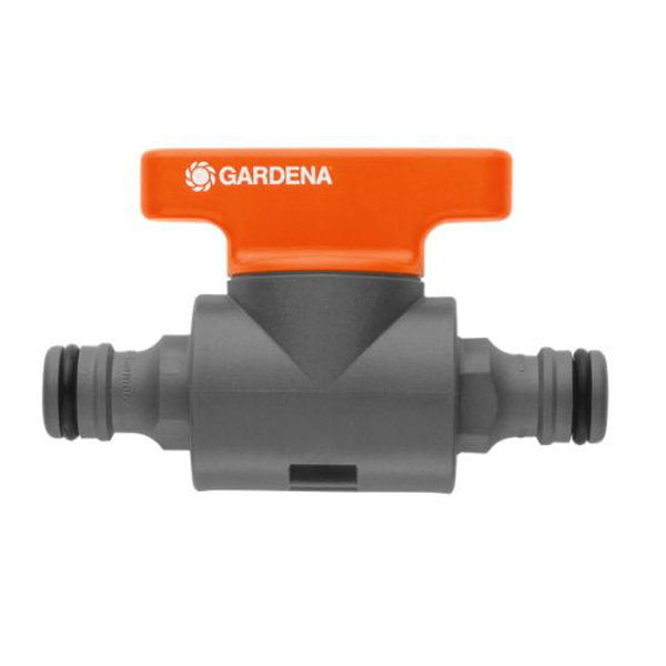 Raccord connecteur arrosage coupleur 2 tuyaux vanne régulation Gardena