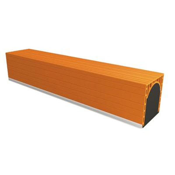 Biobric Coffre volet roulant monobloc tunnel - Ht. 28 cm - Long. 150 cm