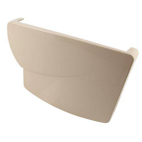 Fond de gouttière droit Nicoll FD38 à coller pour gouttière Ovation LG38 - Techtan Sable