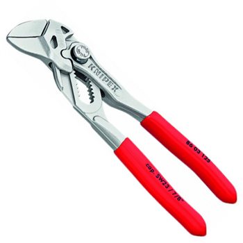 Mini-pince clé multiprise de précision - 86 03 125 Knipex - Poignées gainées - Longueur 125 mm