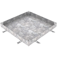 TRAPPE ACO PAVING - ACIER GALVANISE 600X600MM - H80MM - B125 / 600KN