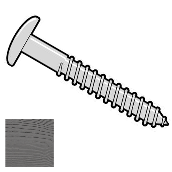 Vis autoforeuse Operal Inox empreinte Torx pour bardage Cedral Click - 4,8 x 38 mm - Souris C54 - Boîte de 100