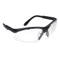 Lunettes de protection réglables gamme sport noires UV rayures