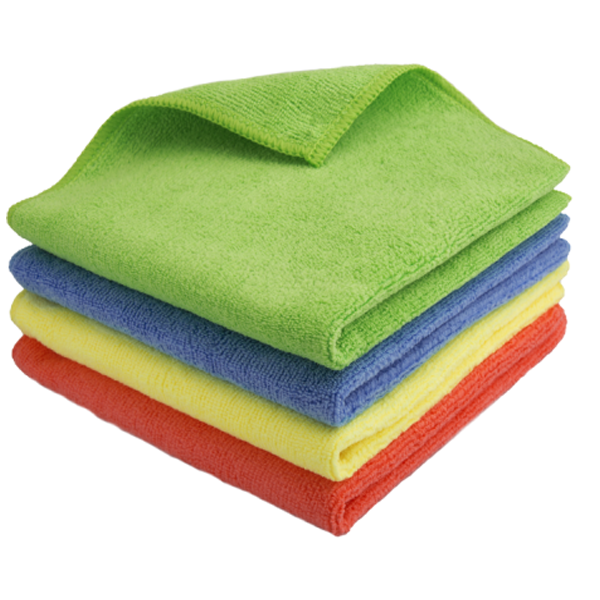Microfibre multi-usages - Multiclean - couleur verte - lot de 5