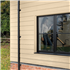 Lame de bardage en fibres-ciment Cedral Click finition relief - 186 MM x 12,00 MM - L. 3,60 M - Blanc vanille C02