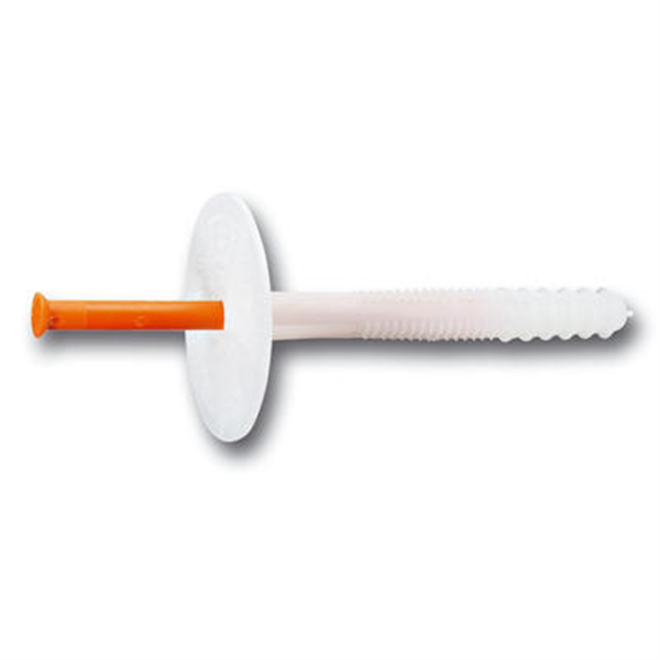 Cheville d'isolation à frapper ISO Spit avec clou plastique pour PSE et ITE - 10x155mm - 200 pièces
