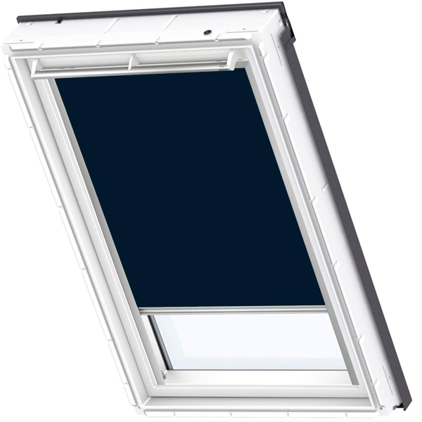 Store occultant Velux DKL pour fenêtre de toit S04 - 114,0 CM x 98,0 CM - Bleu