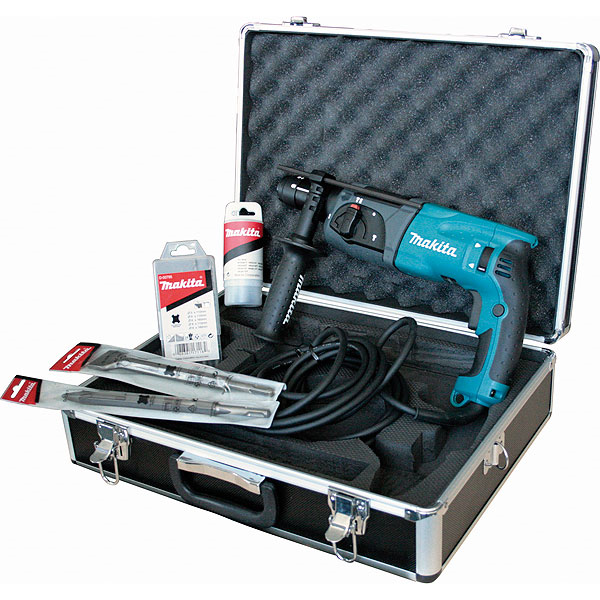Perfo-burineur Makita HR2470 TX1 SDS Plus 780 W avec accessoires