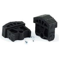 Sabots caoutchouc pour échelle Tubesca de section 50 x 22 mm - lot de 2