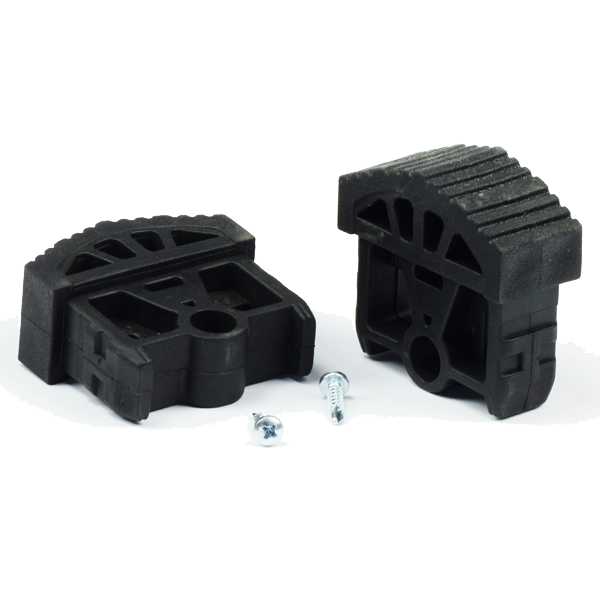 Sabots caoutchouc pour échelle Tubesca de section 50 x 22 mm - lot de 2