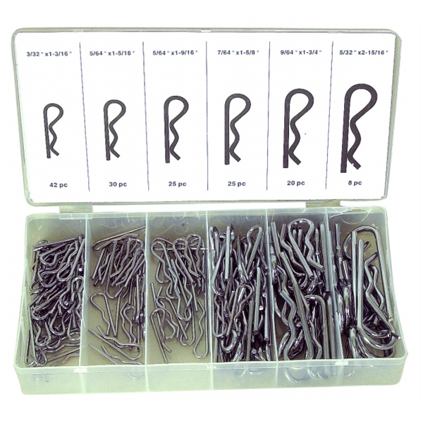 Coffret de 150 goupilles Beta Equinoxe 6 dimensions