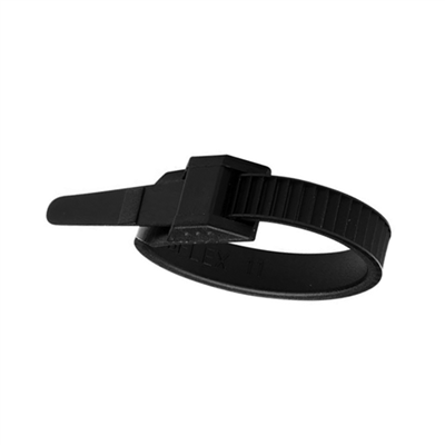 Collier de serrage autobloquant pour câbles - Largeur 6 mm Longueur 115 mm - Noir - Lot de 25