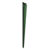Poteau en T à sceller pour grillage simple torsion et grillage souple Jarditor - vert RAL6005 - 30 x 30 x 2,70 mm - hauteur 1,50 M