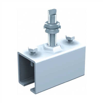 Manchon support de raccordement Mantion 5041MC à tige courte M12 - pour rail 5040