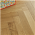 Parquet contrecollé en bâton rompu Chêne Classic/Authentique Satiné - 590,0 MM x 90 MM - ép. 12,00 MM