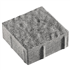 Pavé béton brut décoratif - Lavardin - Gris nuancé - 15 CM x 15 CM - Ép.60 MM