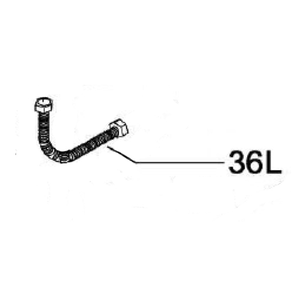 Tube de refroidissement gauche pour compresseur JON2047 Prodif