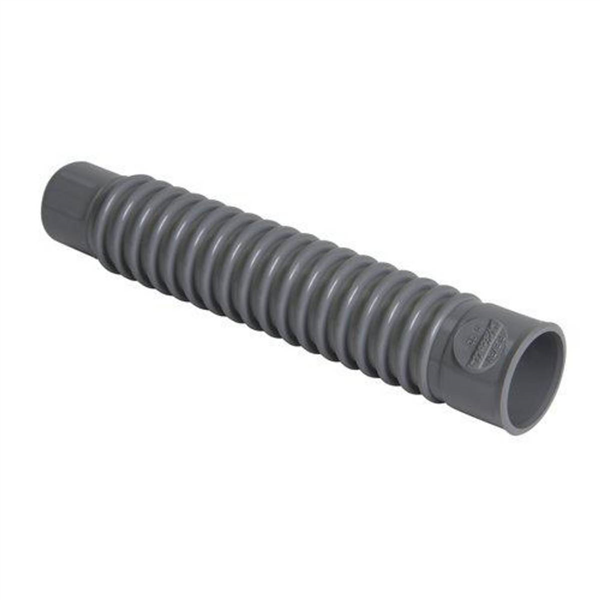 Manchette souple Nicoll pour raccordement - Mâle/Femelle - Diamètre 32 mm - Longueur 212 mm - PVC - Gris