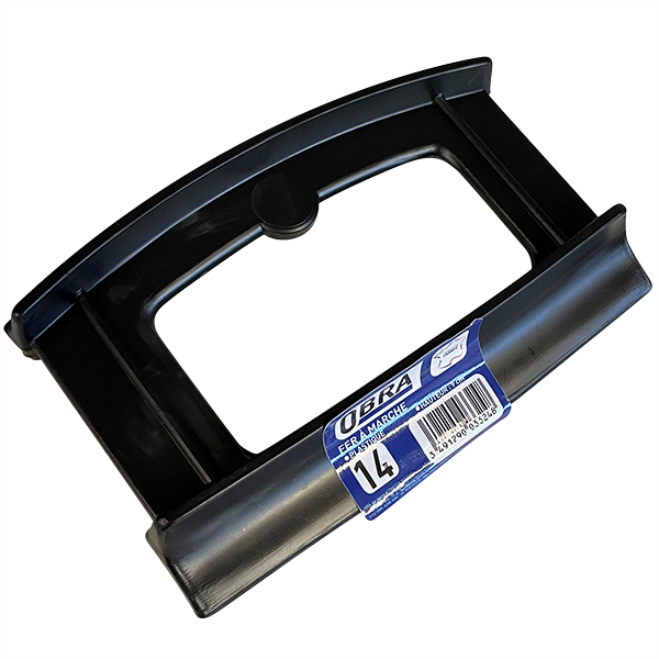 Fer à marche plastique béton Obra pour finition largeur 14 cm