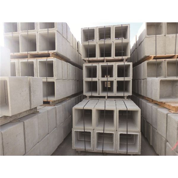 Rehausse en béton pour boîte pluviale à emboîtement RP40 de dimensions intérieures 40x40 CM - hauteur 20 CM