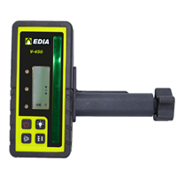 Niveau laser vert 3 plans Edia 3PV360 avec 2 batteries