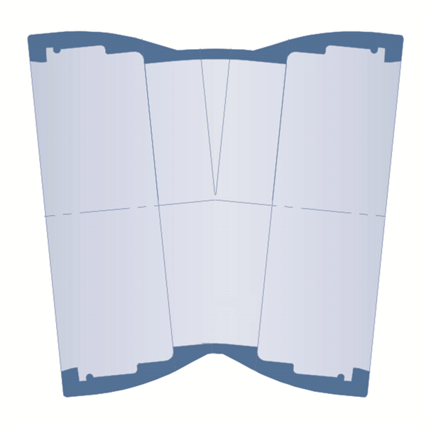 COUDE FONTE A EMBOITEMENT AUTOMATIQUE NU DN 100, 1/32