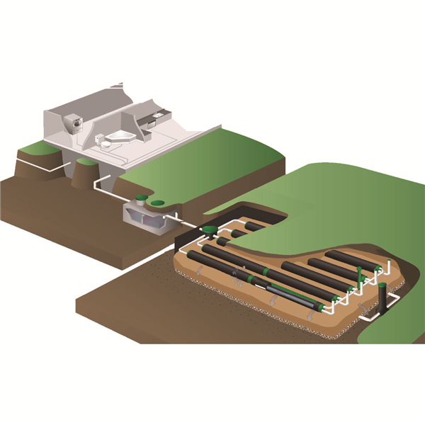 FILTRE ENVIROSEPTIC 12EH-E DRAINE