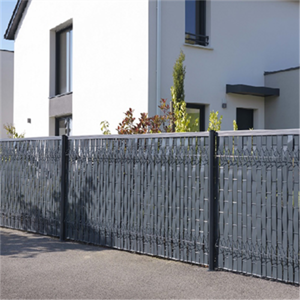 Kit 45 lamelles occultantes LIXO+ hauteur 1.90 m pour panneau 2.50 m DIRICKX Gris RAL 7016