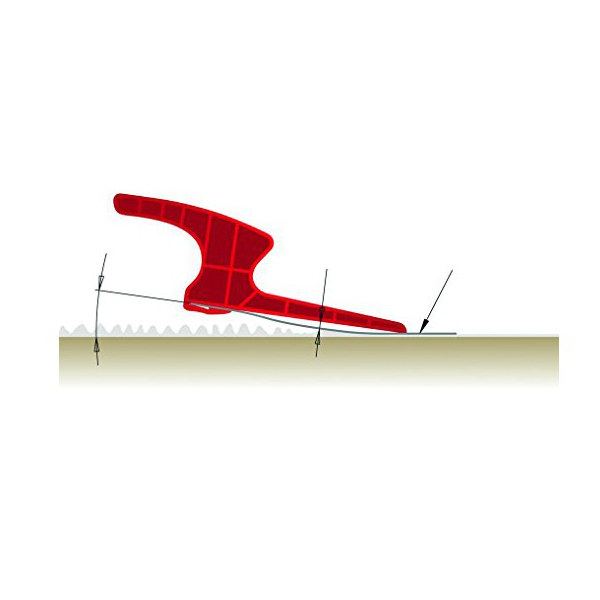 Lame à lisser les enduits et les bandes placo ParfaitLiss' - L'Outil Parfait - Lame acier 8 cm