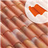 Tuile double rive DC12 sans rabat - sens droit - Pastel Occitan