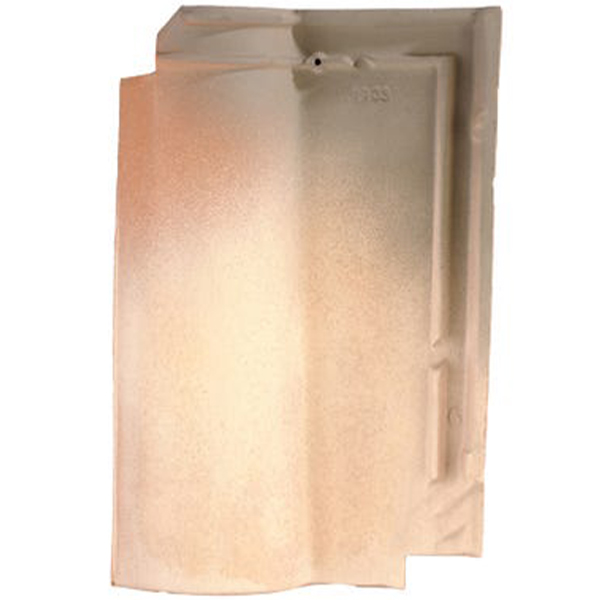 Tuile en terre cuite - Romane Sans - double emboîtement grand moule fortement galbée - Terroir