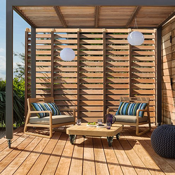 Lasure bois extérieur V33 - Résine haute protection - Chêne clair - Aspect satin - Pot 5L