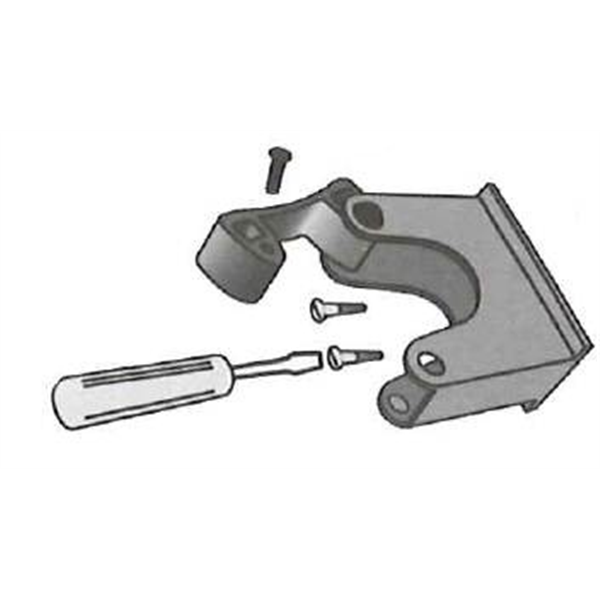 Porte outils 30 à 40 mm Perrin lot de 2 crochets